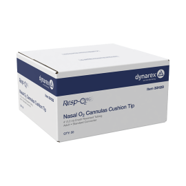 Nasal Oxygen Cannula Cushion Tip w/ 4' (1.2 m) Crush Resista