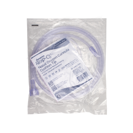 Nasal Oxygen Cannula Cushion Tip w/ 4' (1.2 m) Crush Resista