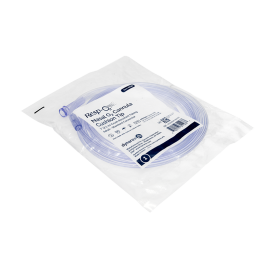Nasal Oxygen Cannula Cushion Tip w/ 7' (2.1 m) Crush Resista