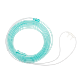 Nasal Oxygen Cannula Cushion Tip w/ 14' (4.3 m) Crush Resist