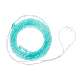 Nasal Oxygen Cannula Cushion Tip w/ 21' (6.4 m) Crush Resist
