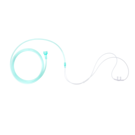 Nasal Oxygen Cannula Cushion Tip w/ 50' (15.24 m) Crush Resi