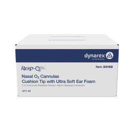 Nasal Oxygen Cannula Cushion Tip w/ Ultra Soft Ear Foam w/ 4