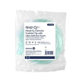 Nasal Oxygen Cannula Cushion Tip w/ Ultra Soft Ear Foam w/ 7