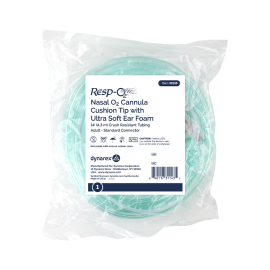 Nasal Oxygen Cannula Cushion Tip w/ Ultra Soft Ear Foam w/ 1