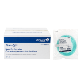 Nasal Oxygen Cannula Cushion Tip w/ Ultra Soft Ear Foam w/ 2