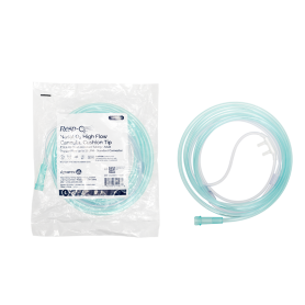 Nasal Oxygen High Flow Cannula Cushion Tip w/ 7' (2.1 m) Cru