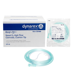 Nasal Oxygen High Flow Cannula Cushion Tip w/ 7' (2.1 m) Cru