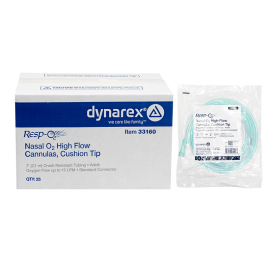 Nasal Oxygen High Flow Cannula Cushion Tip w/ 7' (2.1 m) Cru