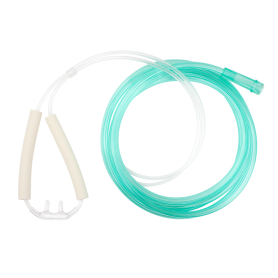 Nasal Oxygen Cannula Cushion Tip w/Advantage Ear Foam w/ 7'