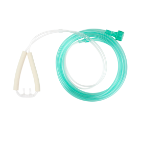 Nasal Oxygen Cannula Cushion Tip w/Advantage Ear Foam w/ 7'