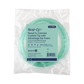 Nasal Oxygen Cannula Cushion Tip w/Advantage Ear Foam w/ 7'
