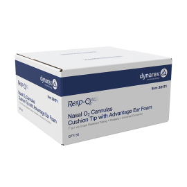 Nasal Oxygen Cannula Cushion Tip w/Advantage Ear Foam w/ 7'