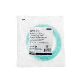 Nasal Oxygen Cannula Cushion Tip w/Advantage Ear Foam w/ 14'