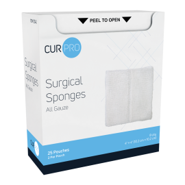 Surgical Gauze Sponge - Sterile 2's