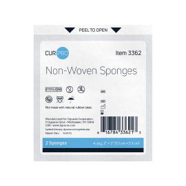 Non-Woven Sponge - Sterile 2's