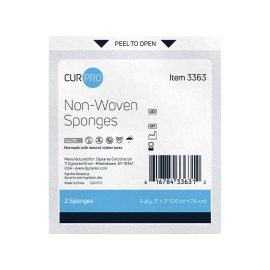 Non-Woven Sponge - Sterile 2's