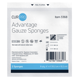 Gauze Sponge - Sterile 2's