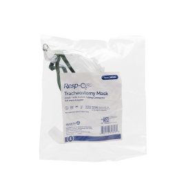 Tracheostomy Mask w/ Swivel Tubing Connector 5.4 mm Adaptor