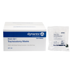 Tracheostomy Mask w/ Swivel Tubing Connector, Accepts 22 mm