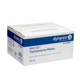 Tracheostomy Mask w/ Swivel Tubing Connector, Accepts 22 mm