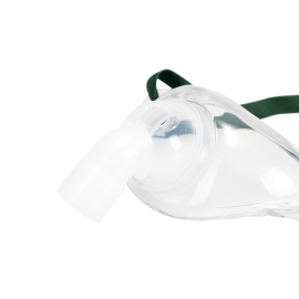 Tracheostomy Mask w/ Swivel Tubing Connector, Accepts 22 mm