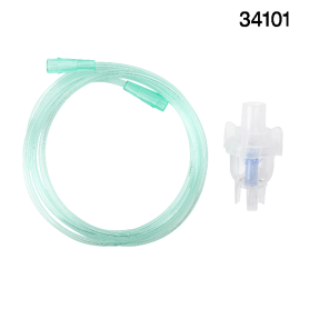 Small Volume Nebulizer 6cc Cup w/ 7' (2.1 m) Tubing, Standar
