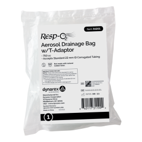 Aerosol Drainage Bag w/ T-Adaptor