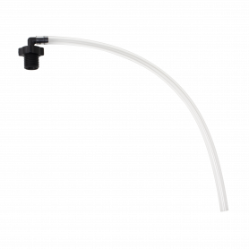 Oxygen Humidifier Elbow Tubing Connector