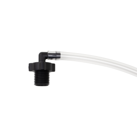 Oxygen Humidifier Elbow Tubing Connector
