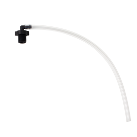 Oxygen Humidifier Elbow Tubing Connector