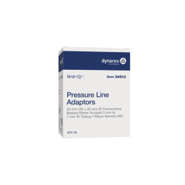 Pressure Line Adaptor, Barbed Elbow Accepts 5-7 mm ID Tubing