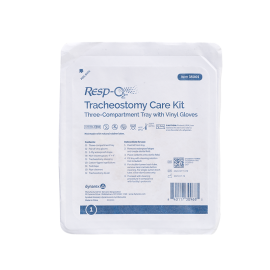 Tracheostomy Care Kit - Three Compartment Tray