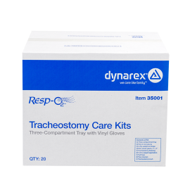Tracheostomy Care Kit - Three Compartment Tray