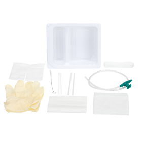 Tracheostomy Care Kit - Two Compartment Tray