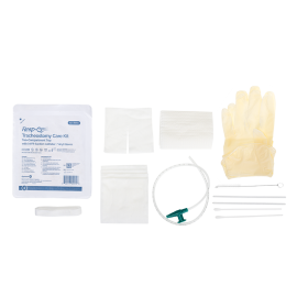 Tracheostomy Care Kit - Two Compartment Tray