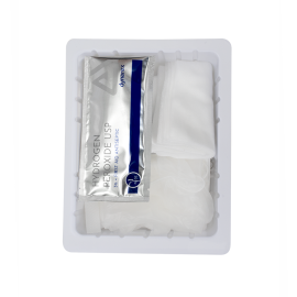Tracheostomy Care Kit - Three Compartment Tray