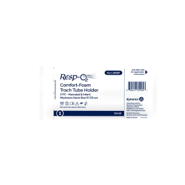 Comfort-Foam Trach Tube Holder, 2-Piece