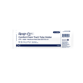 Comfort-Foam Trach Tube Holder, 2-Piece