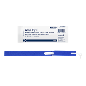 Breathable-Foam Trach Tube Holder, 2-Piece