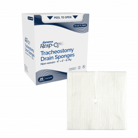 Tracheostomy Drain Sponges, Non-Woven