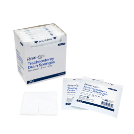 Tracheostomy Drain Sponges, Non-Woven
