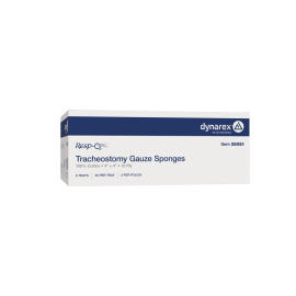 Tracheostomy Gauze Sponges, 100% Cotton