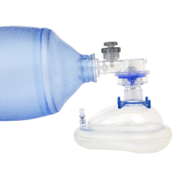 Manual Pulmonary Resuscitator (MPR) Mask, Reservoir Bag, Oxy