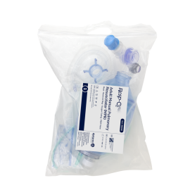 Manual Pulmonary Resuscitator (MPR) Mask, Reservoir Bag, Oxy