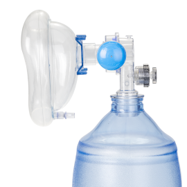 Manual Pulmonary Resuscitator (MPR) Mask, Reservoir Bag, Oxy