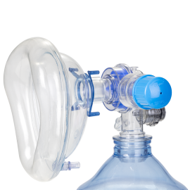 Manual Pulmonary Resuscitator (MPR) Mask, Reservoir Bag, Oxy