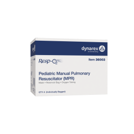 Manual Pulmonary Resuscitator (MPR) Mask, Reservoir Bag, Ox