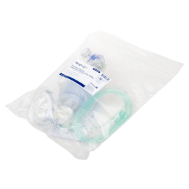Manual Pulmonary Resuscitator (MPR) Mask, Reservoir Bag, Ox
