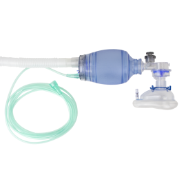 Manual Pulmonary Resuscitator (MPR) Mask, Reservoir Tubing,